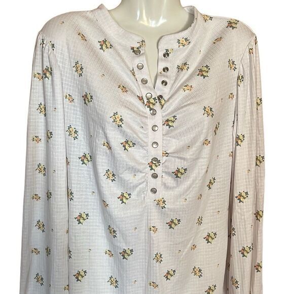 Chaser Women's Shayla Mini Dress Size Small Sunrise Floral Long Sleeve Boho NWOT - Picture 5 of 9